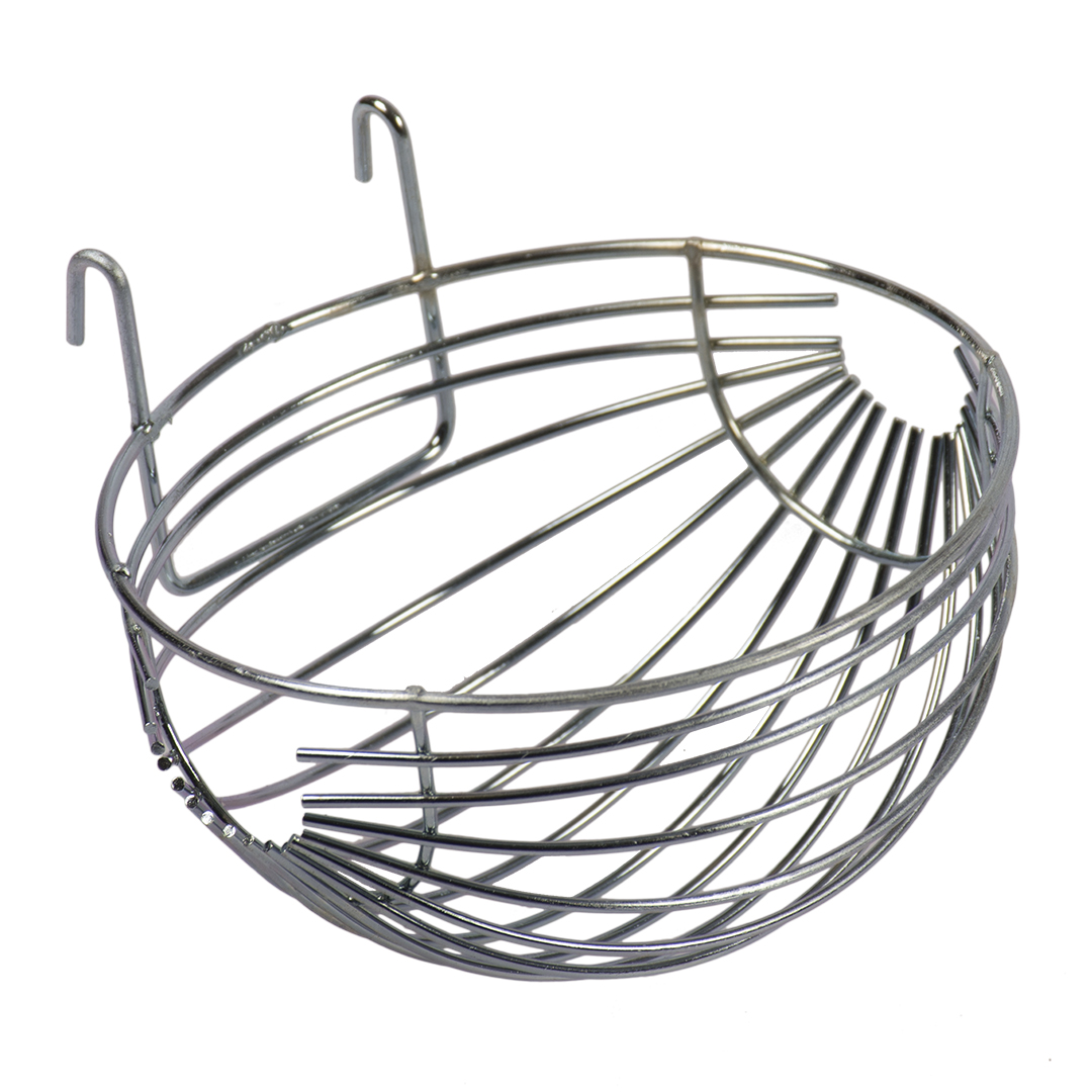 Nest - metaal - Ø10cm Broednest - metaal - rond -