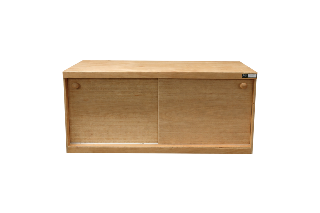 Houten-kweekkooien-onderkast-schuifdeuren Onderkast houten kweekkooien - Afbeelding 1