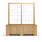 Steigerhouten Trellis Bloembak