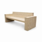 Steigerhouten Loungebank