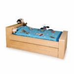 Steigerhouten bed Ilse