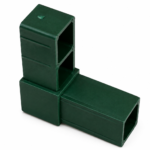 Hoekje groen 20 x 20 x 1,5 mm