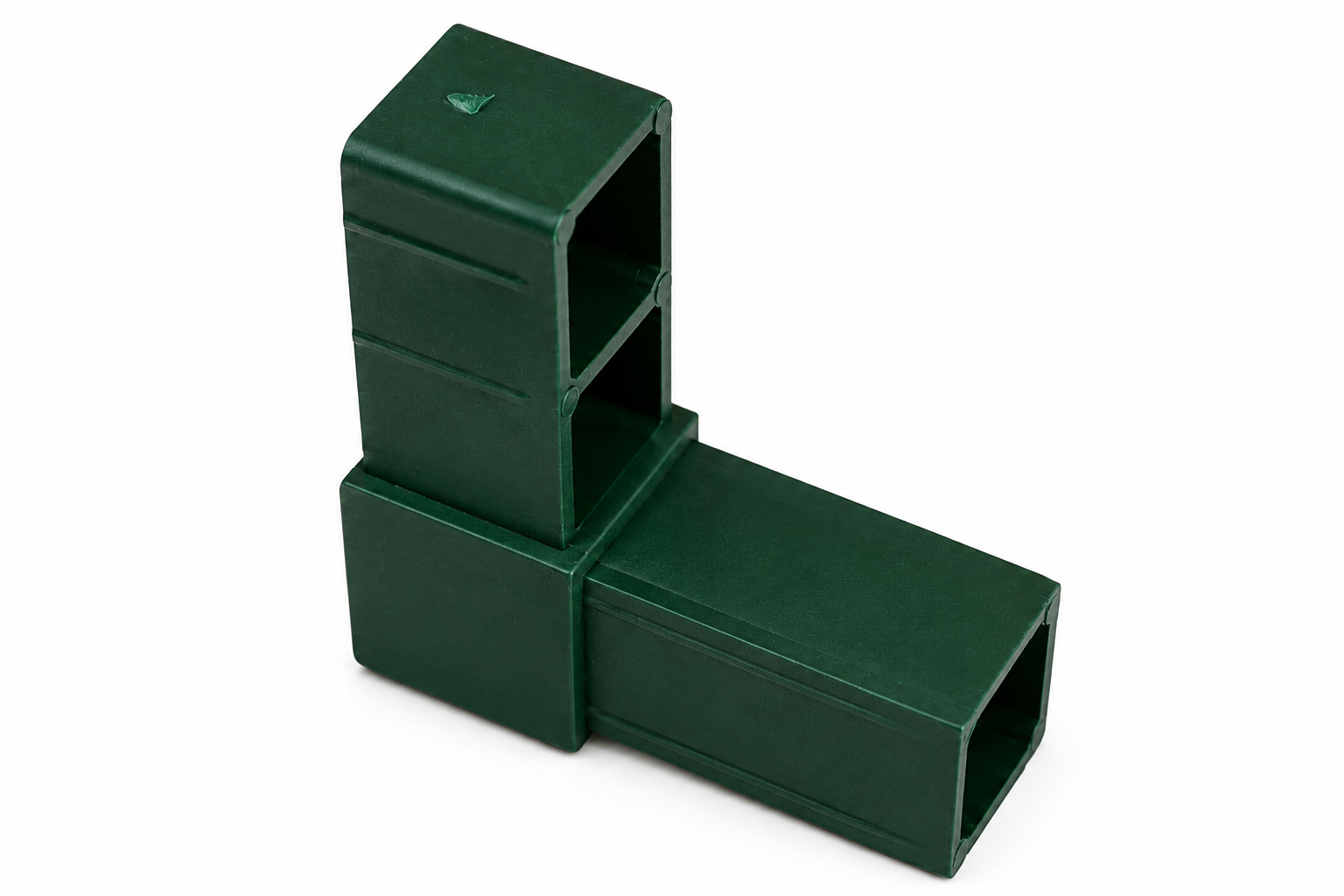 Hoekje groen 20 x 20 x 1,5 mm Hoekje groen 20 x 20 x 1,5 mm - Afbeelding 1