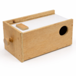 Gould – prachtvink schuifbroedblok Links