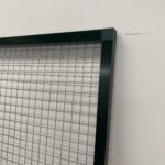 Aluminium gaaspaneel 102 x 200 cm met 3 baks voederplateau