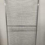 Aluminium gaaspaneel 50 x 200 cm met morsrand