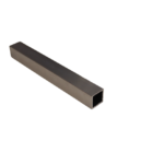 Aluminium koker 20 x 20 x 1,5 mm