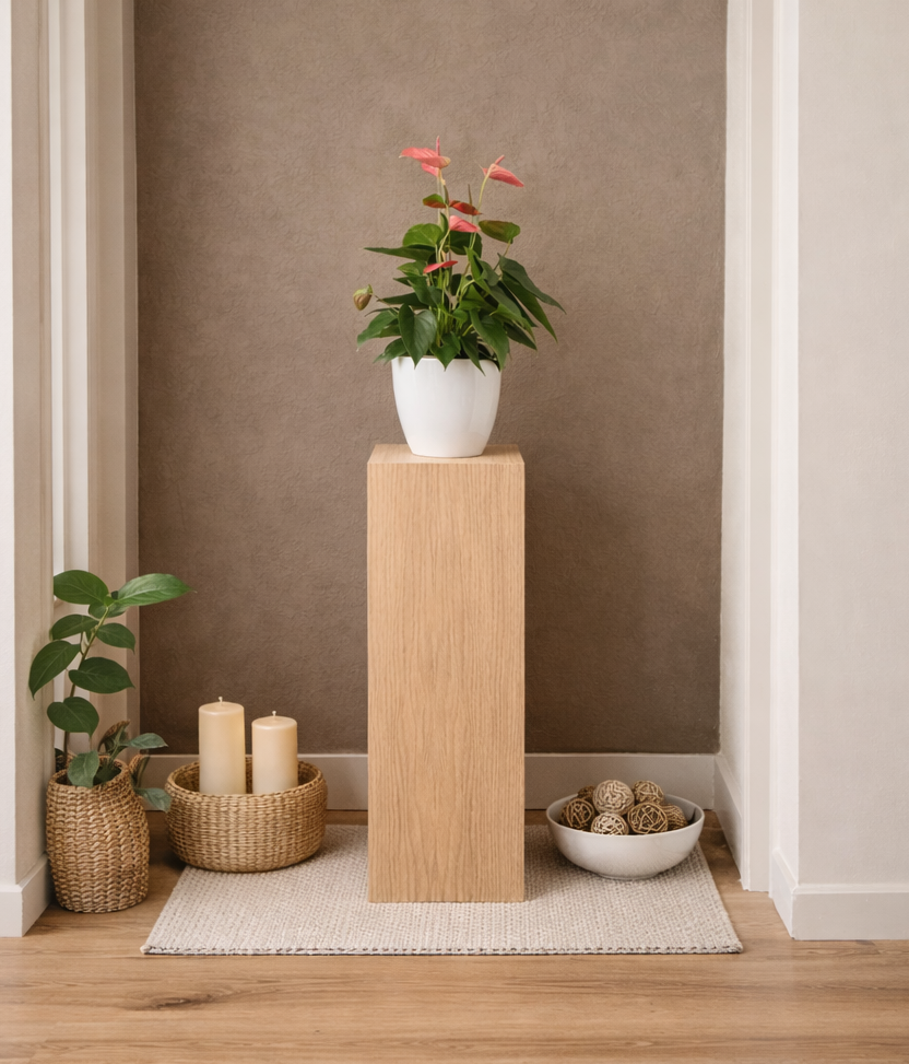 webshop-eiken-fineer.png Zuilen | sokkels eikenfineer - Afbeelding 1