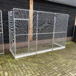 Voliere met morsrand 306x104x200 cm
