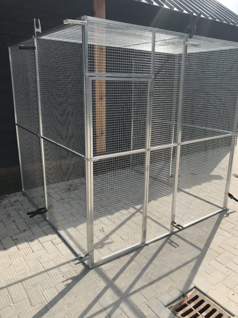 Volière 206x204x200 cm